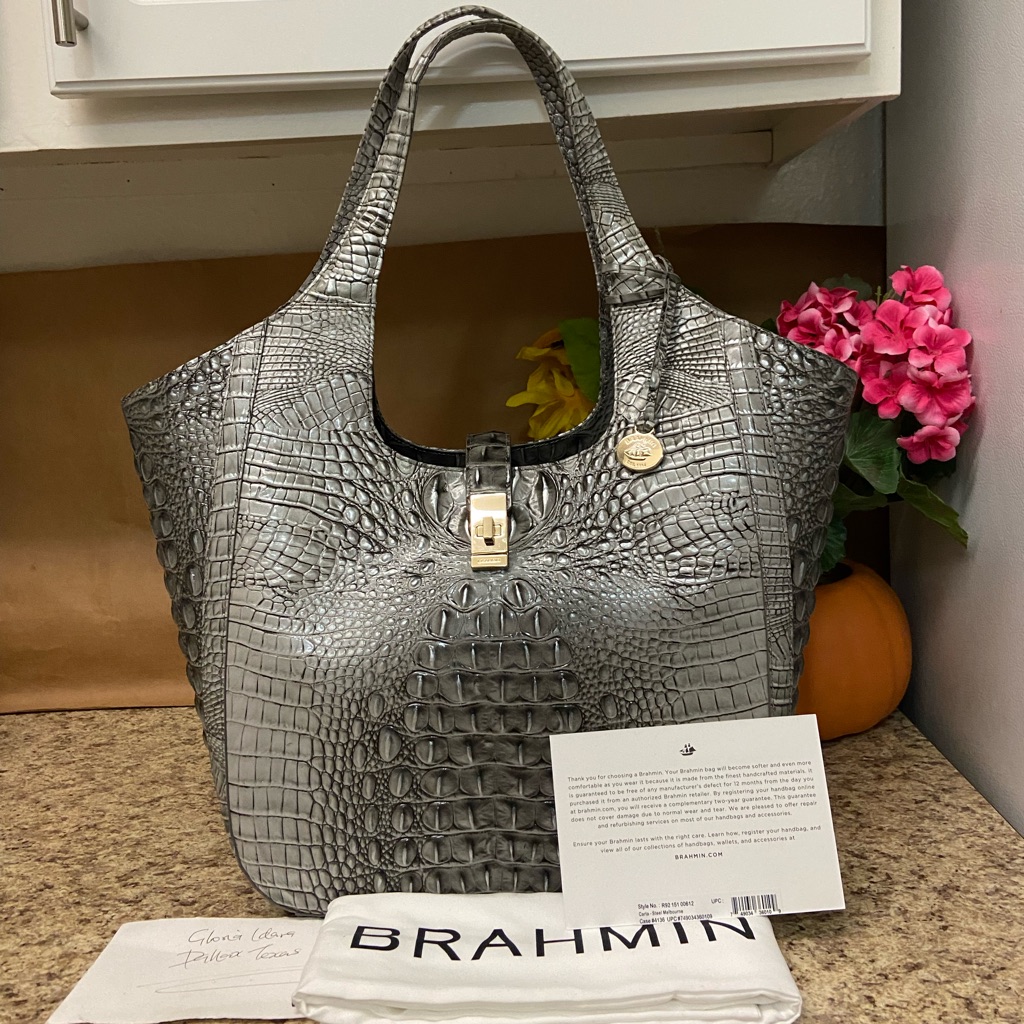 Brahmin Steel Carla